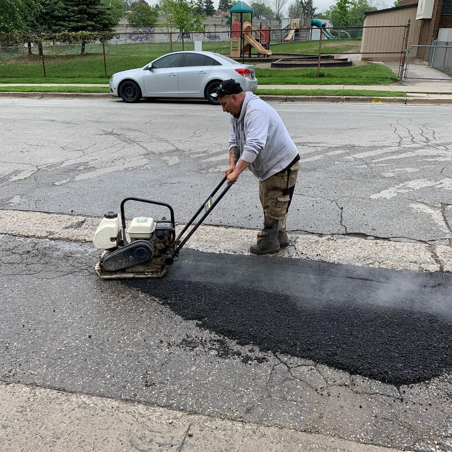 Professional asphalt maintenance