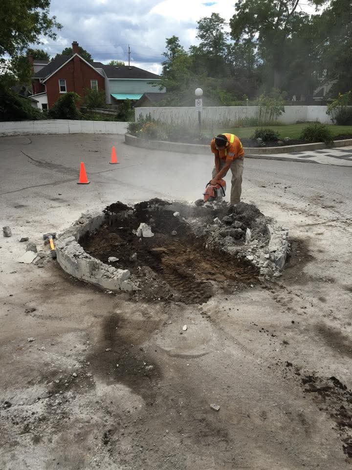 Asphalt maintenance