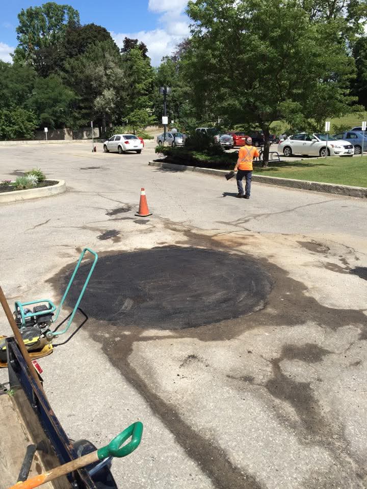 Asphalt repair services